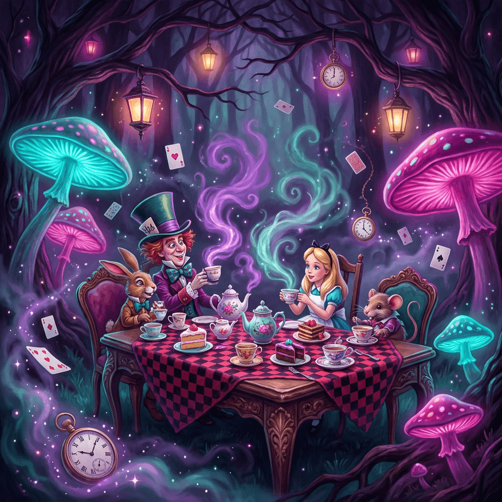 Wonderland background