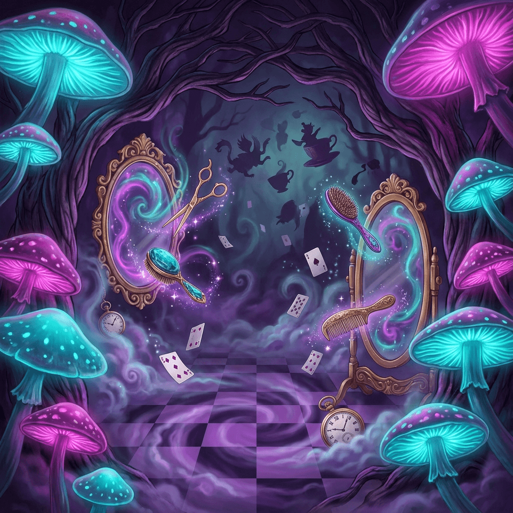 Wonderland background